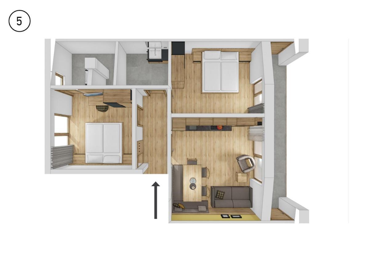 Appartement Foerra เตซิโด ภายนอก รูปภาพ