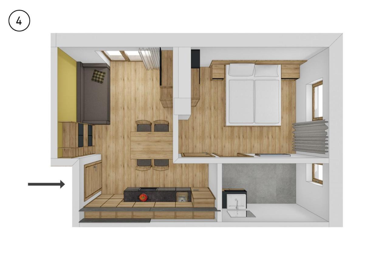 Appartement Foerra เตซิโด ภายนอก รูปภาพ